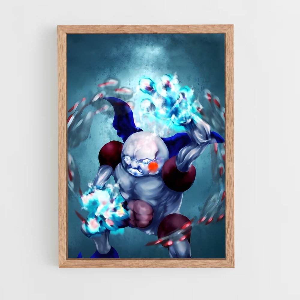 Poster Mr. Mime en Folie – affiche Pokemon (vue 4)